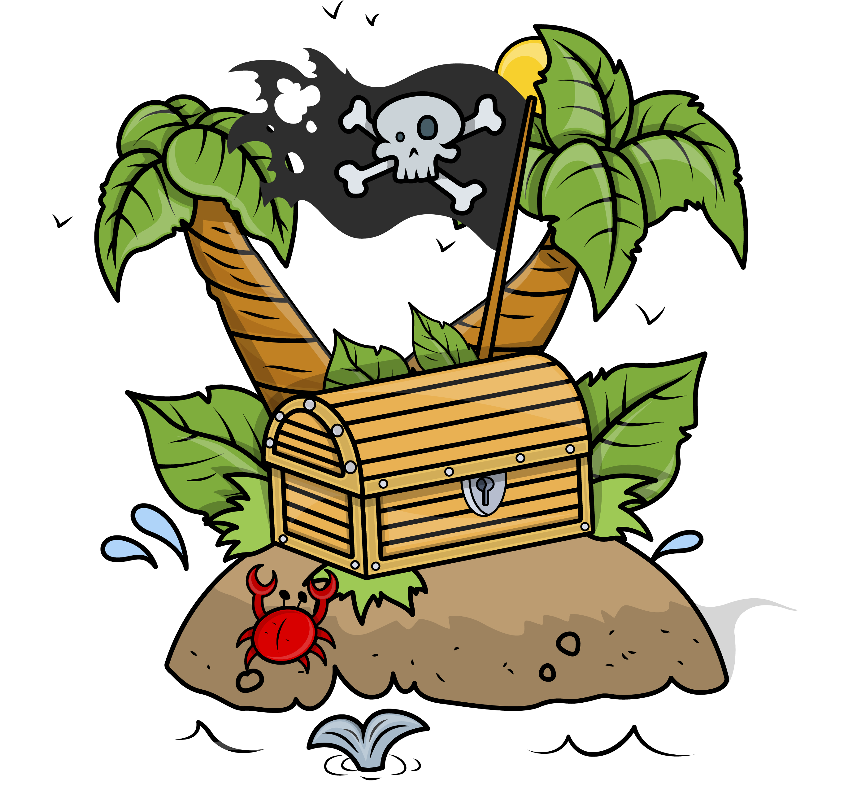Treasure Chest Drawing | Free download on ClipArtMag