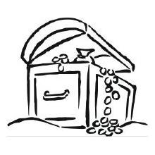 220x220 Treasure Chest Drawing Elegant Treasure Chest Graphic Group