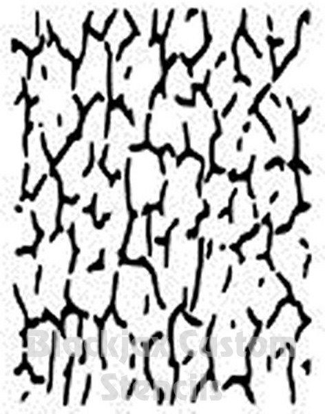 472x600 Camo Pine Tree Bark Large Airbrush Stencil,camouflage