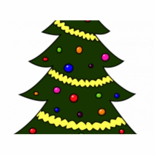 320x320 Christmas Tree Drawing S