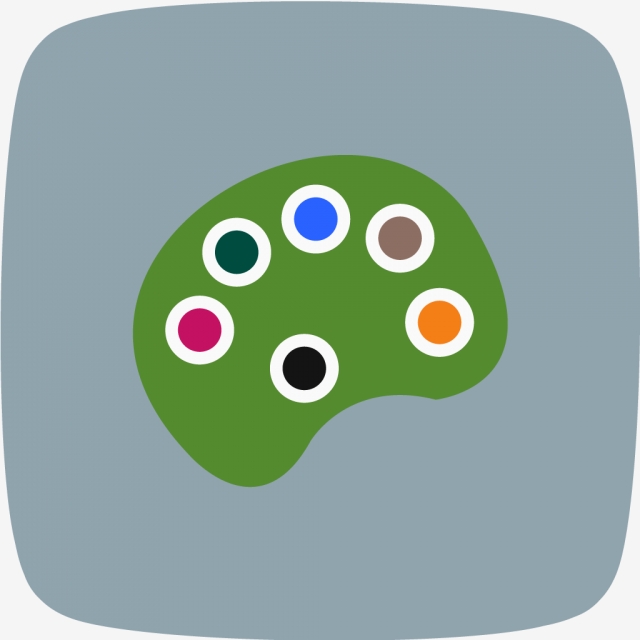 640x640 Vector Color Pallete Icon, Color Pallete, Color, Drawing Png