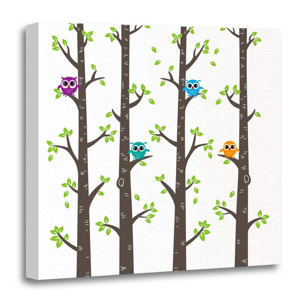 1000x1000 Emvency Canvas Prints Square Inches Colorful