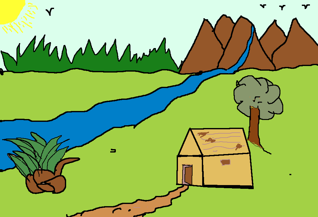 1024x700 Natural Drawing Cartoon Transparent Png Clipart Free Download