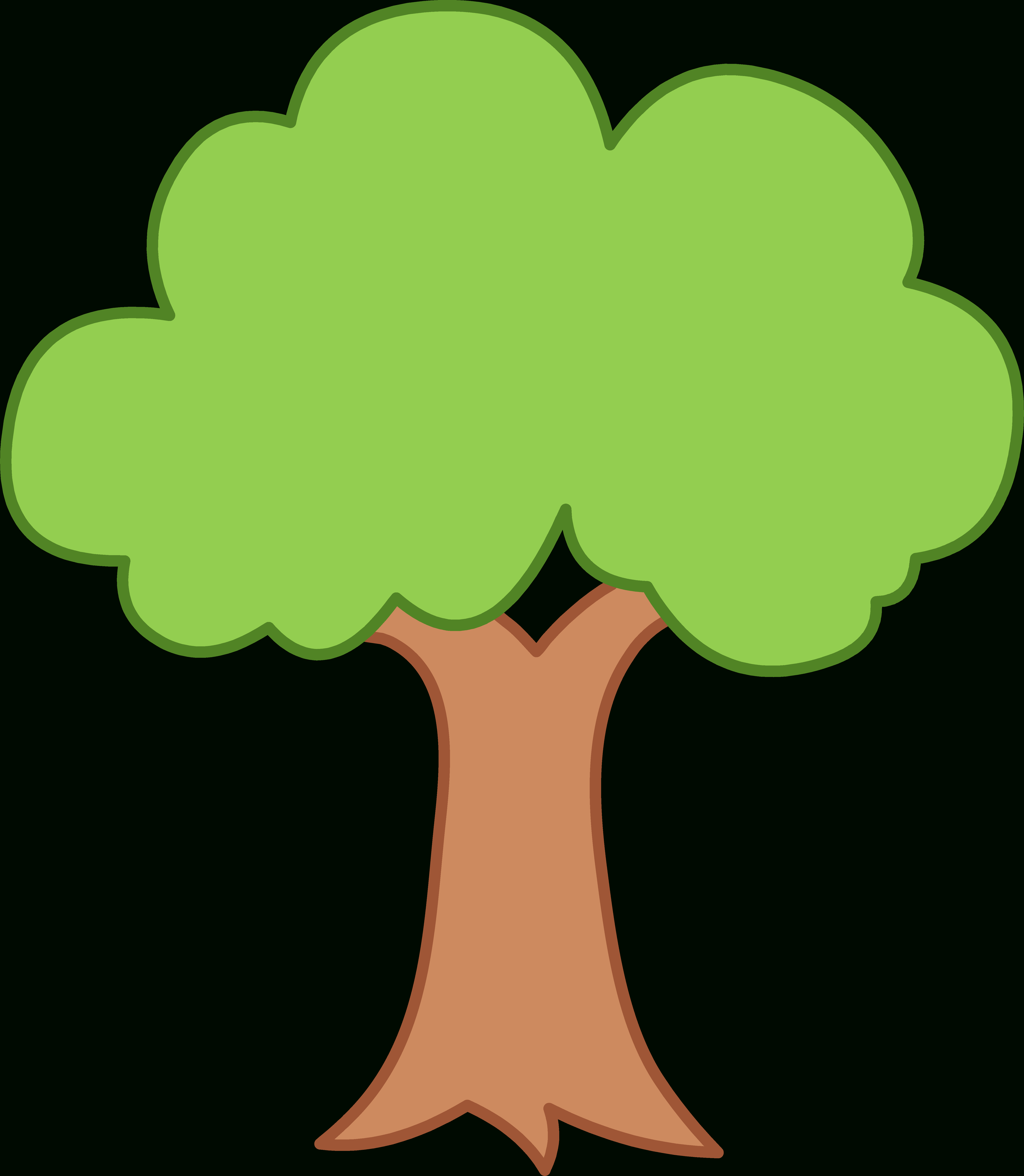 5548x6372 Tree Drawing Cartoon