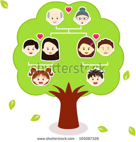 450x468 How To Draw A Tree Tutorial Family Drawing For Kids Template