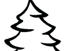 220x165 Christmas Tree Drawing For Coloring Christmas Tree Drawing