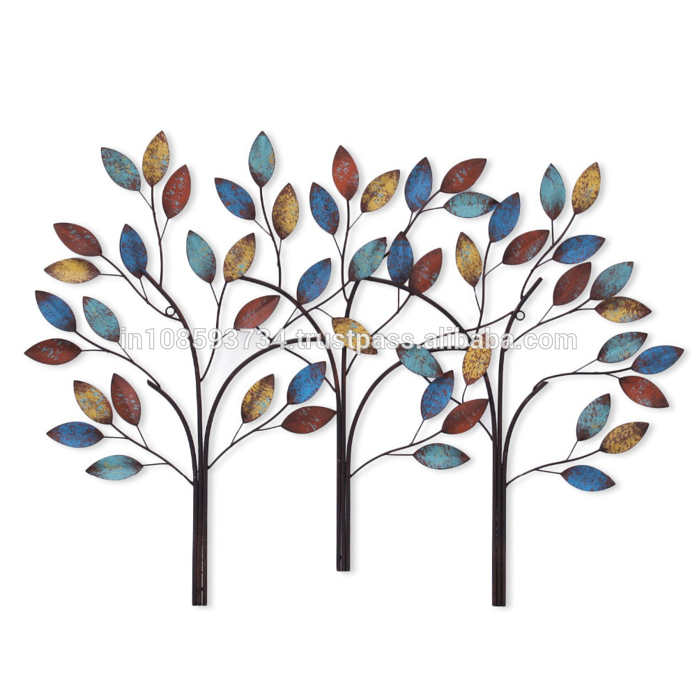 1000x1000 Metal Tree Art Sculptures Wall Decor For Your Drawing Room