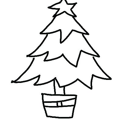 395x395 How To Draw A Easy Christmas Tree Lali