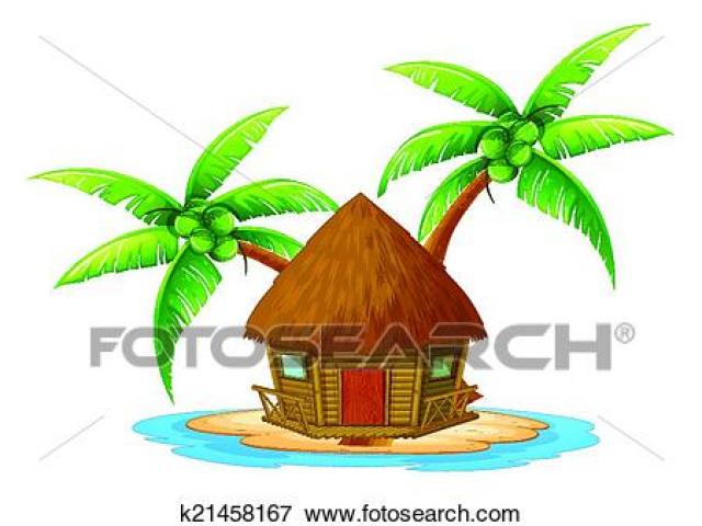 640x480 Hut Clipart Tree Drawing
