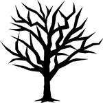 150x150 Tree No Leaves Clipart Black And White Collection