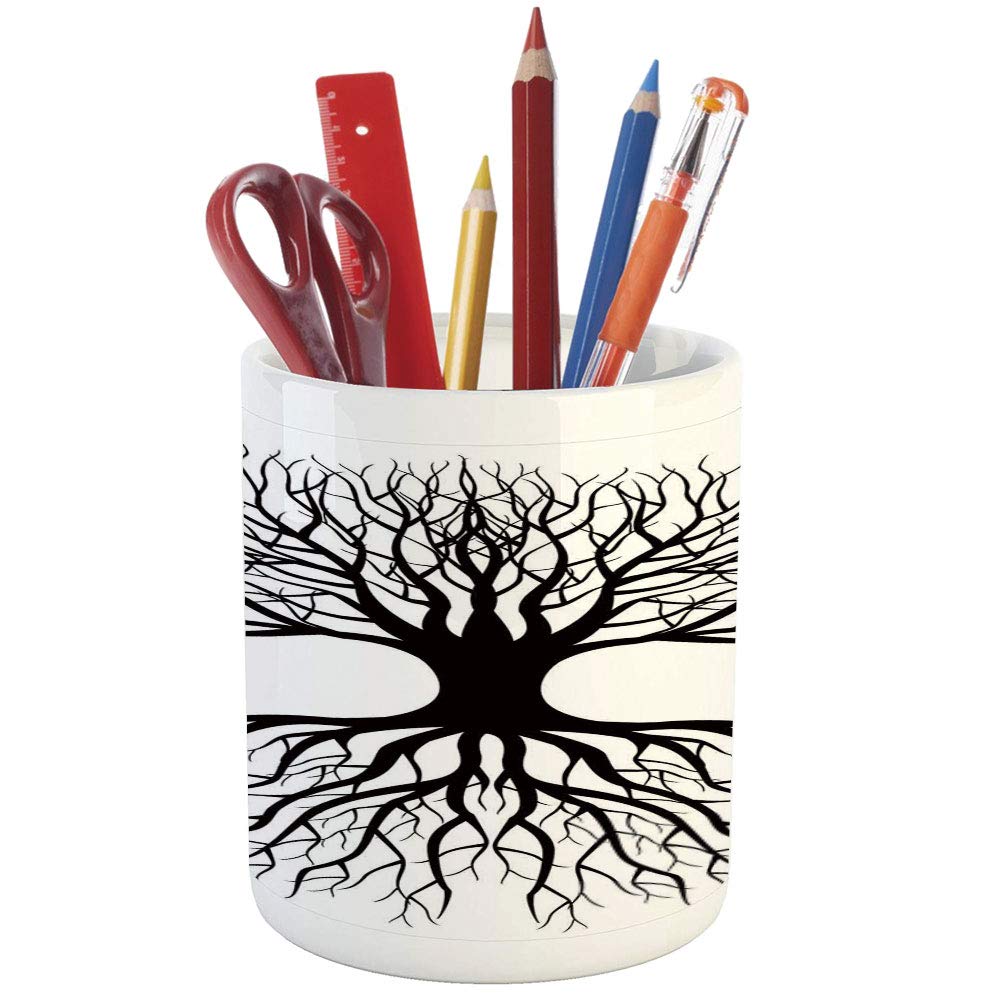 1000x1000 Pencil Pen Holder, Tree Of Life, Printed Ceramic