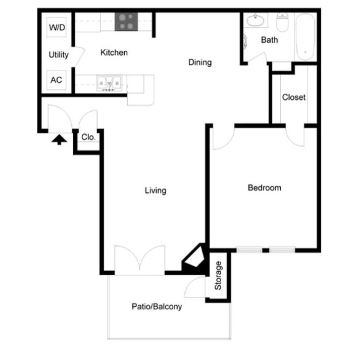 697x697 Floor Plans