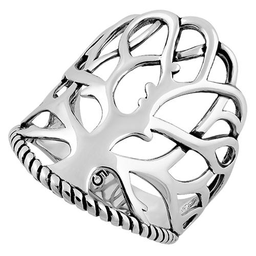 500x500 Sterling Silver Tree Of Life Ring