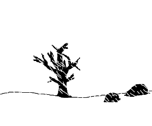 300x250 Shadow Of A Man With Easter Island Head