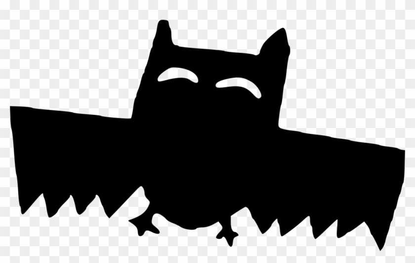 840x534 Tree Bat Cat Drawing Silhouette