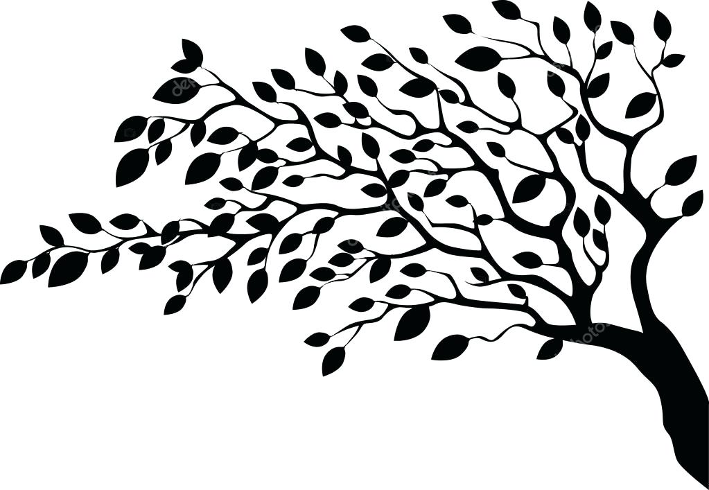 1023x707 Trees Silhouette Vector Bare Tree Symbol Icon Design Free Forest