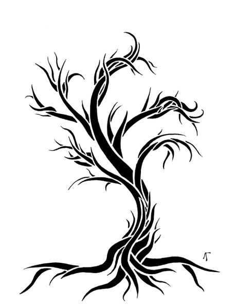 455x600 Leafless Tree Tattoos, Best Tattoo Artist In Chicagoland Area