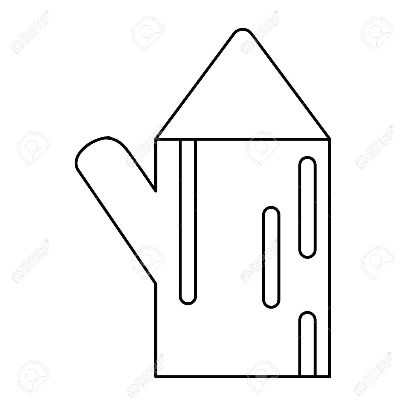 1300x1300 Tree Trunk Outline Wooden Nature Vector Illustration