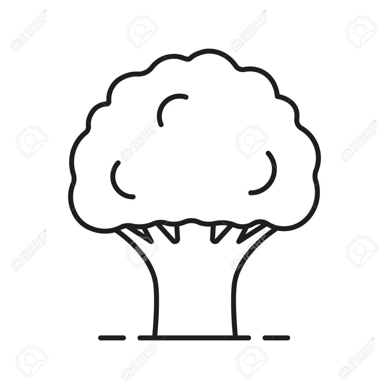 1300x1300 Face Clipart Tree