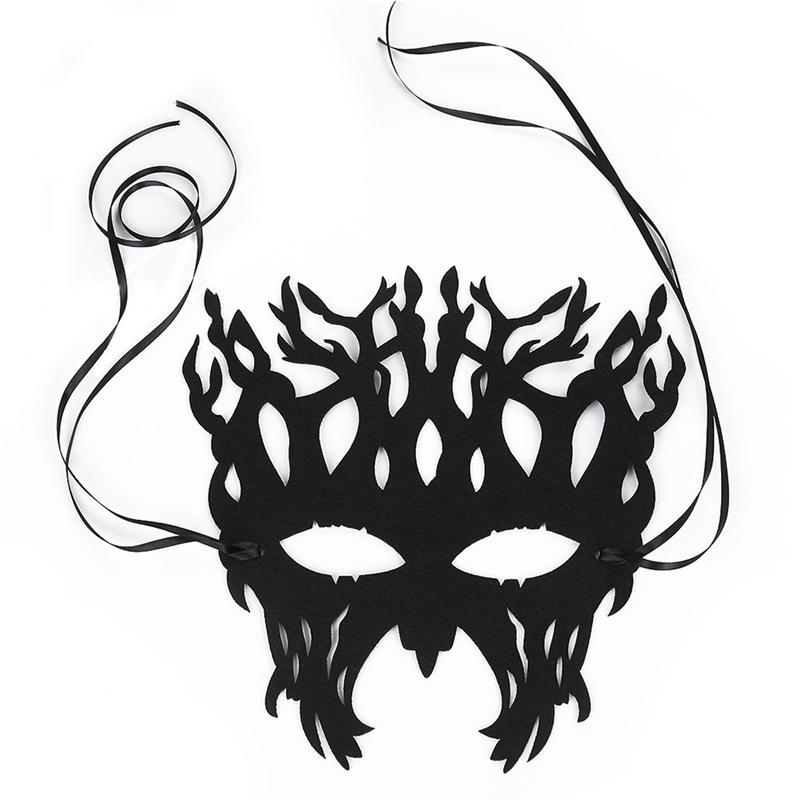 800x800 Kids Mask School Role Big Tree Shape Dressup Masquerade Party