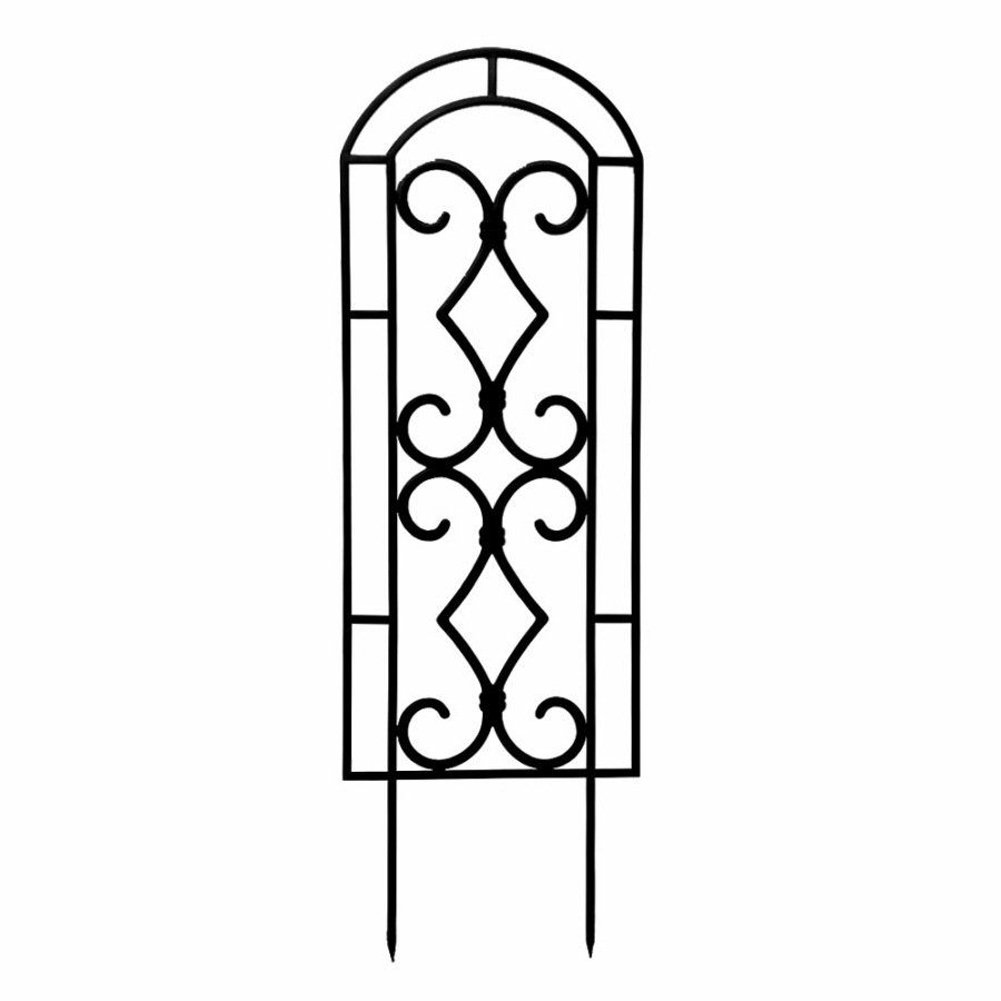 900x900 Garden Treasures Cast Iron Garden Trellis