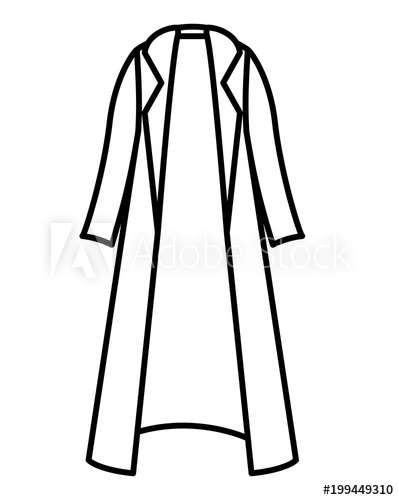 399x500 Winter Trench Coat Clothes