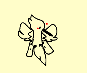 300x250 Hummingbird Wearing A Coat