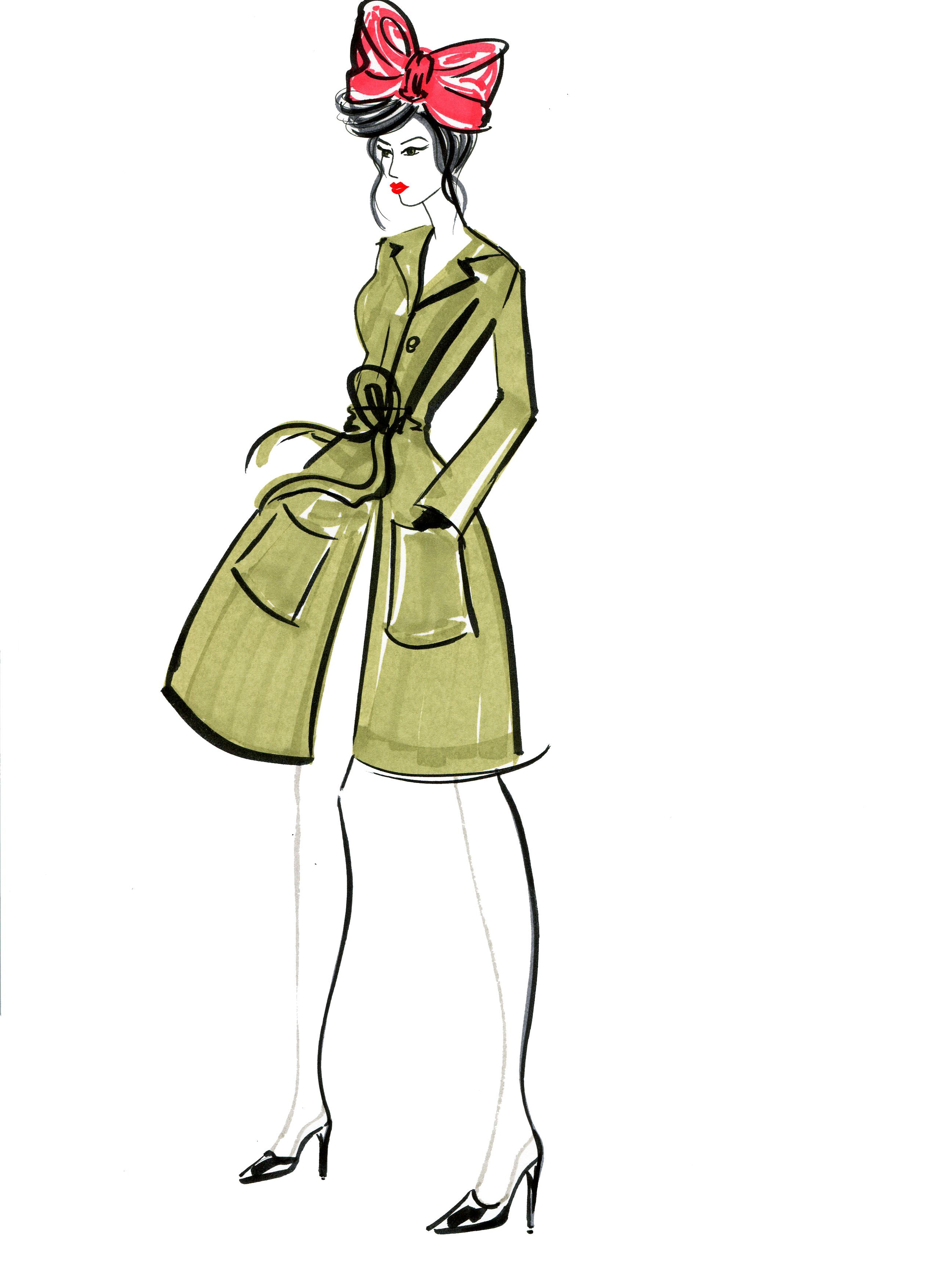 2550x3509 The Trench As Seen In The Latest Vogue Magazine