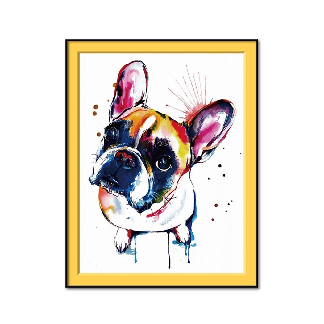 1050x1050 Art Dog Wall Drawing Canvas Printings Diy Oil Painting Posters