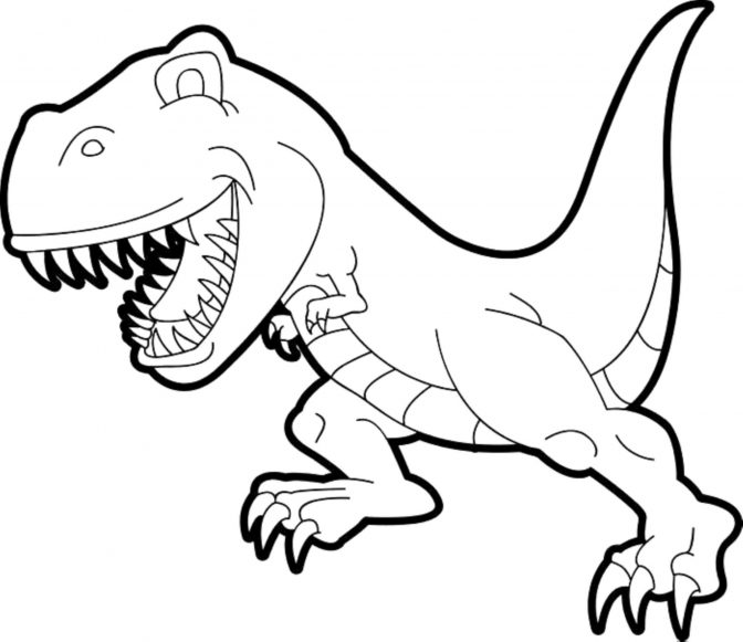672x581 Coloring Pages Tremendous Free T Rex Coloring Pages Picture