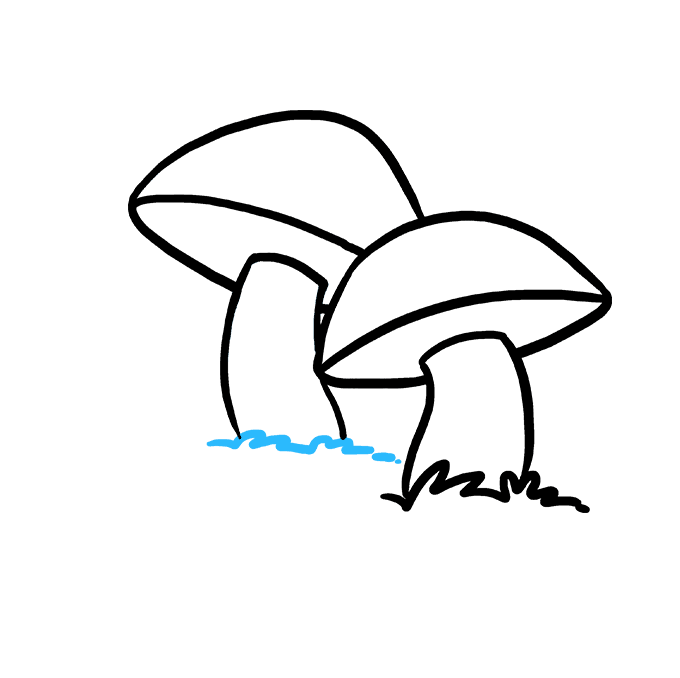 680x678 Huge Collection Of 'mushroom Drawing' Download More Than