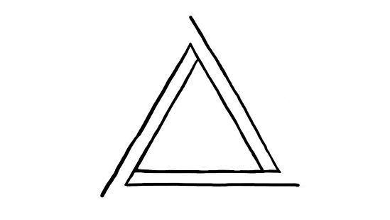 549x309 draw an impossible triangle things to wear tattoos, triangle