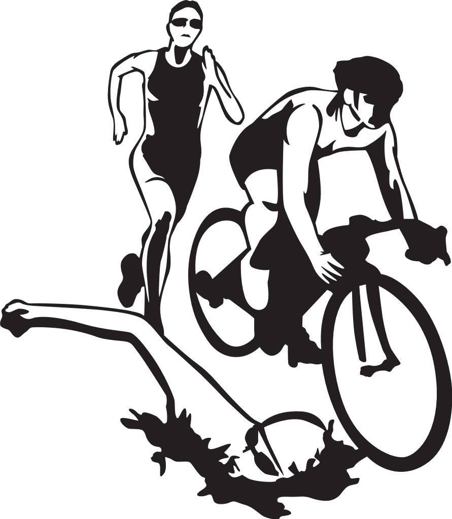 Triathlon Drawing | Free download on ClipArtMag