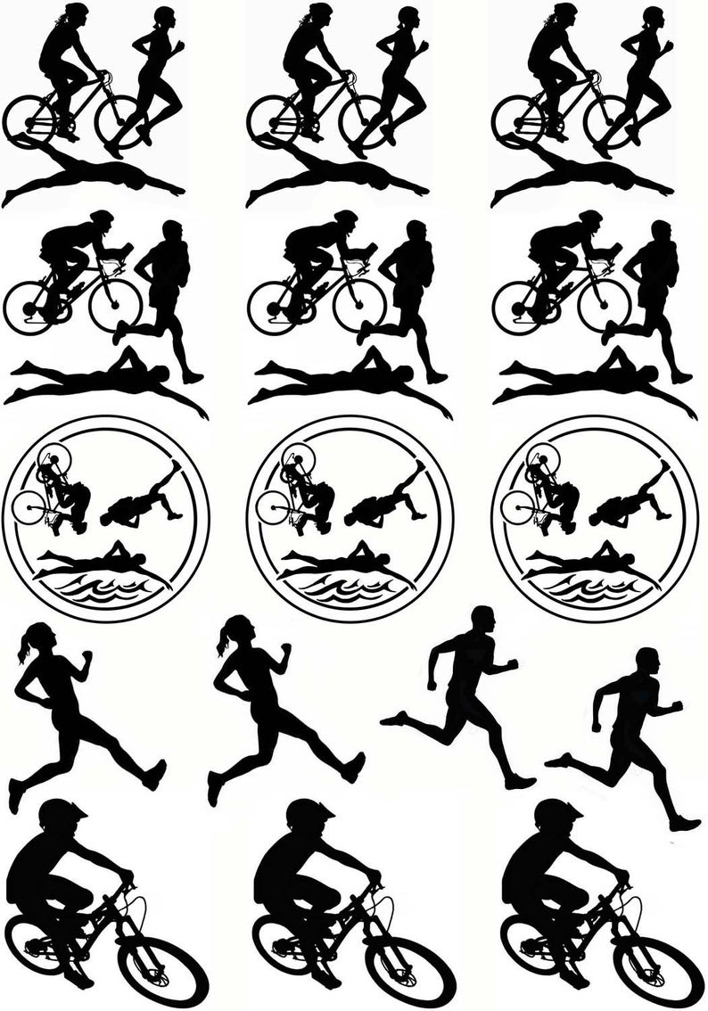 794x1134 Triathlon Black X Card Fused Glass Etsy