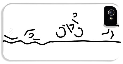 525x275 Triathlon Triathlet Iphone Case For Sale