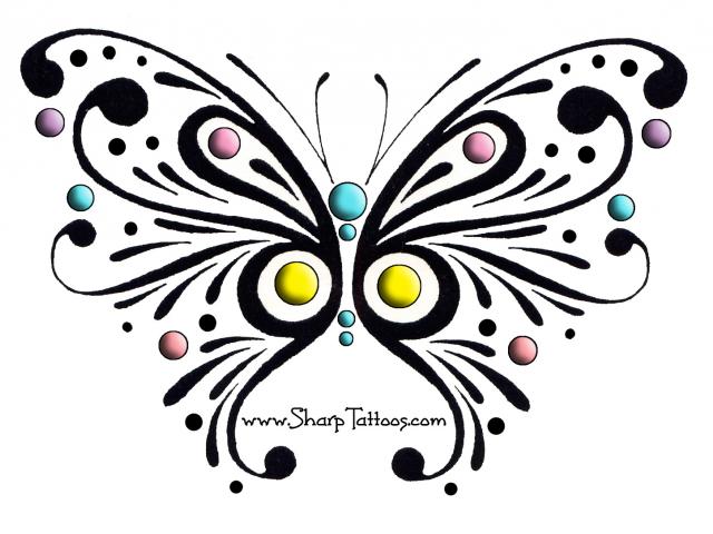 640x480 Monarch Butterfly Drawing Free Download Clip Art