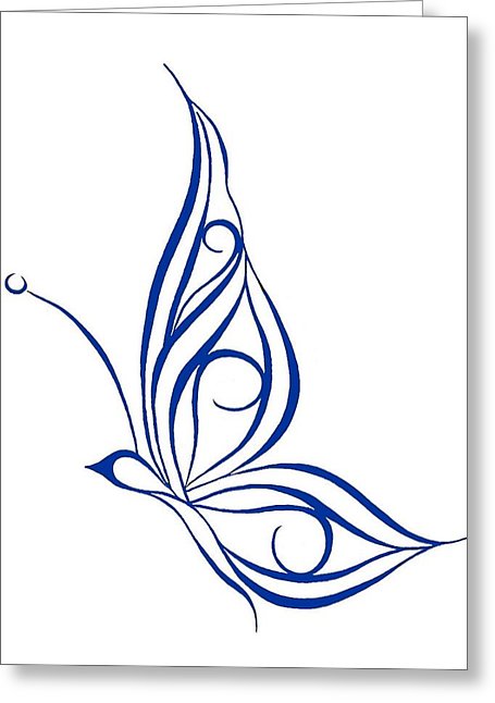 455x646 Tribal Butterfly Digital Art