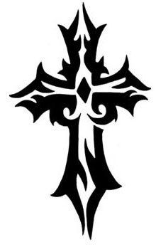 220x347 tribal cross tattoo designs tattoo ideas cross tattoo designs