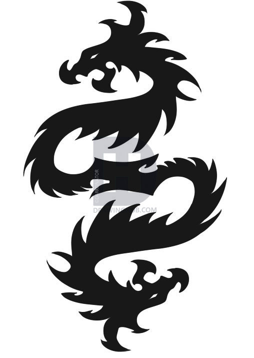 508x715 How To Draw Tribal Designs, Step