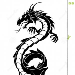 300x300 Png Drawing Chinese Dragon Japanese Dragon Tribal Drag Studiogrfx