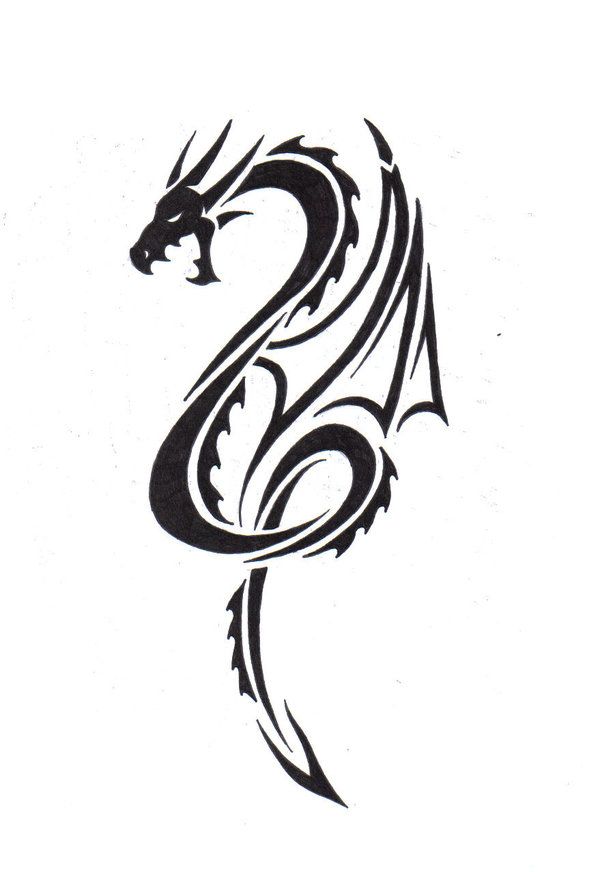600x872 Tribal Dragon