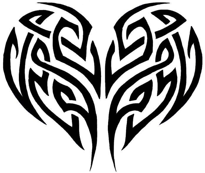 696x589 Cool Easy Drawings Of Hearts Tattoos Ideas And Designs