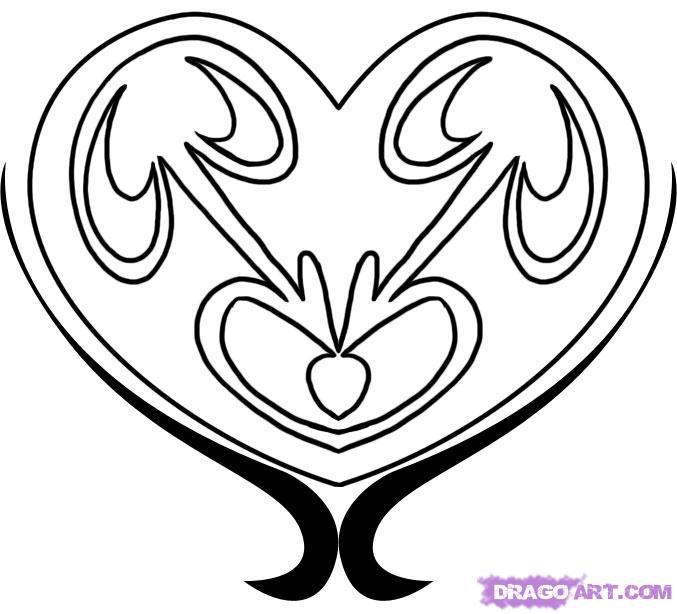 677x614 Tribal Tattoos Drawings Step