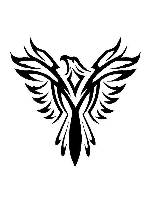 571x769 celticgothictribal eagle mylar stencil reusable art