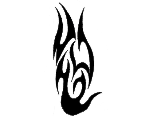 Tribal Flame Drawings | Free download on ClipArtMag