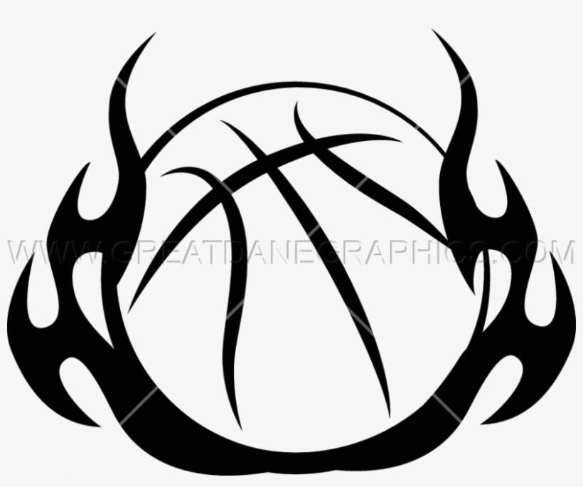 820x684 Basketball Tribal Flam
