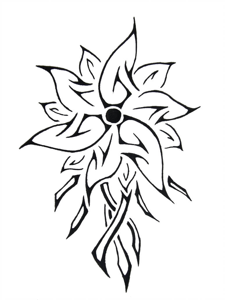 774x1032 Tribal Flower