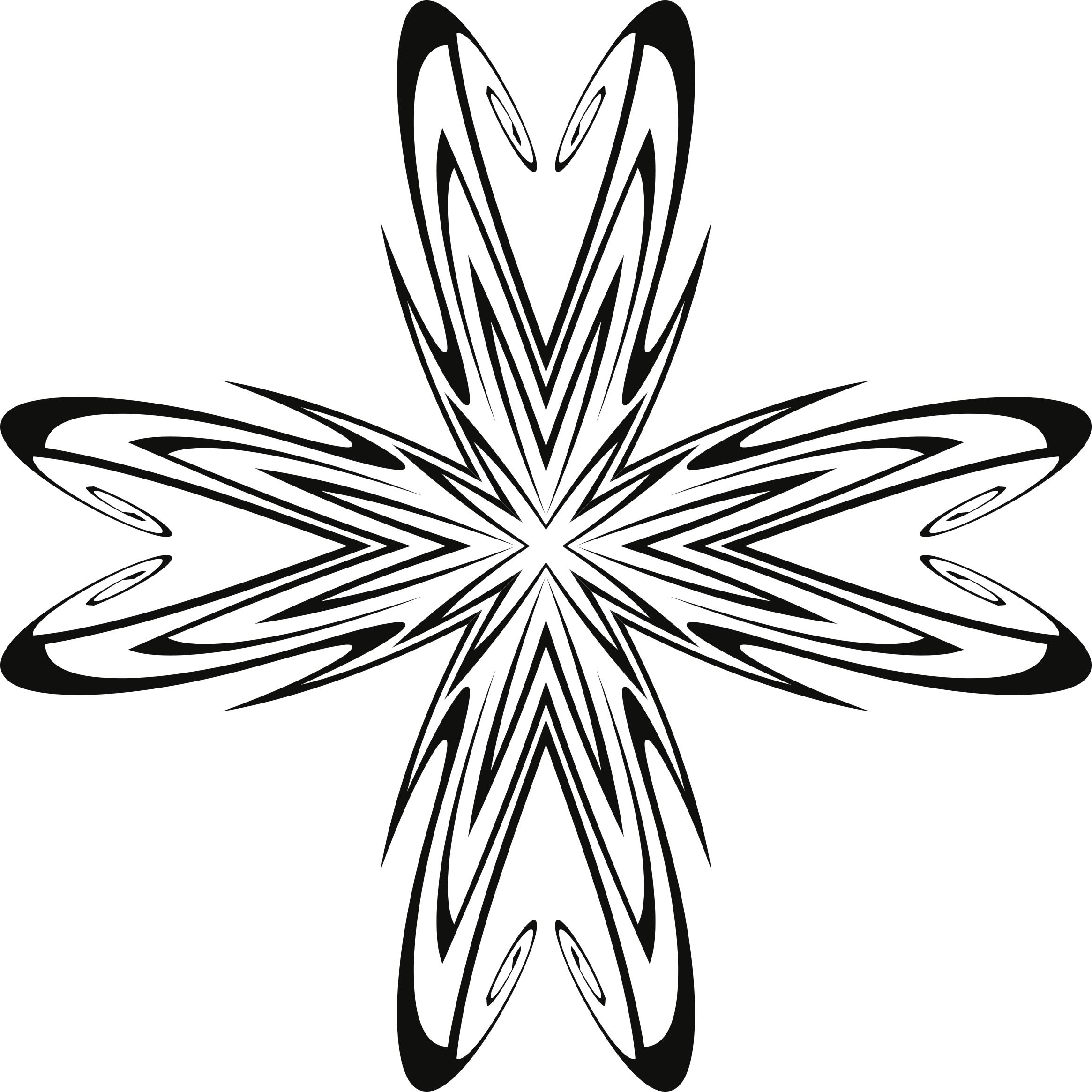 2330x2330 Tribal Flower Icons Png