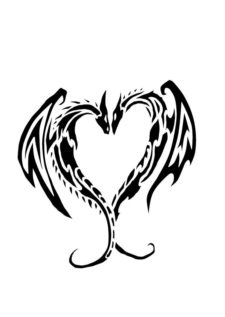 753x1062 Tribal Dragon Heart