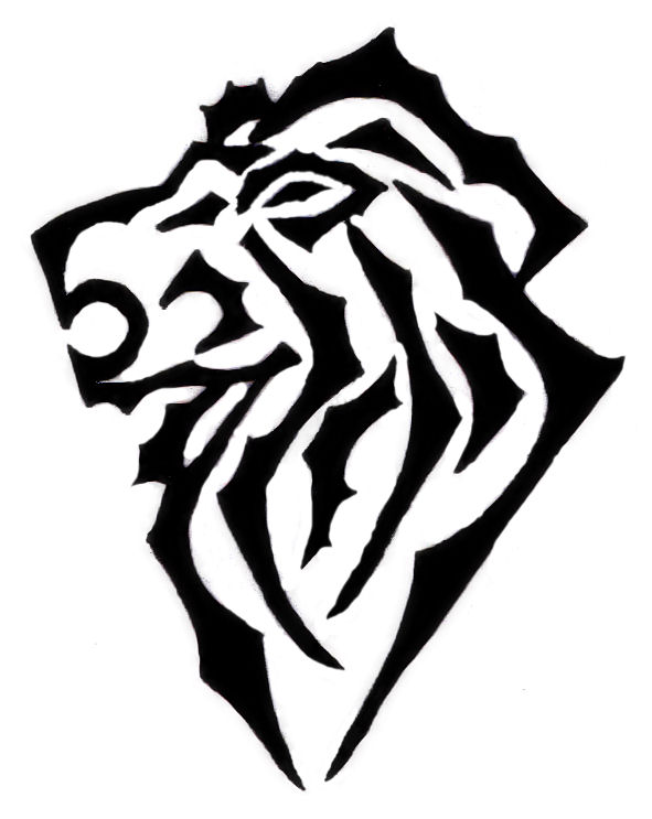 591x743 Tribal Lion Head Tattoo Designs Ari Kurniawan